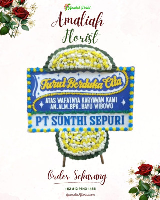 Papan Bunga Duka di Payo Lebar