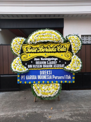 Papan Bunga Duka di Payo Lebar
