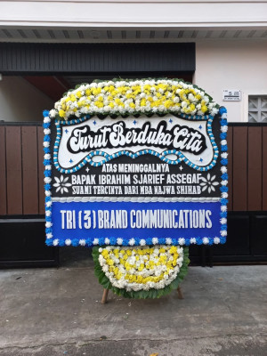 Papan Bunga Duka di Payo Lebar
